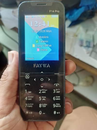 Faywa F14 Pro 4sim mobile full box