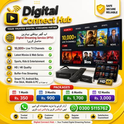 Digital Connect Hub  Digital Entertainment Service