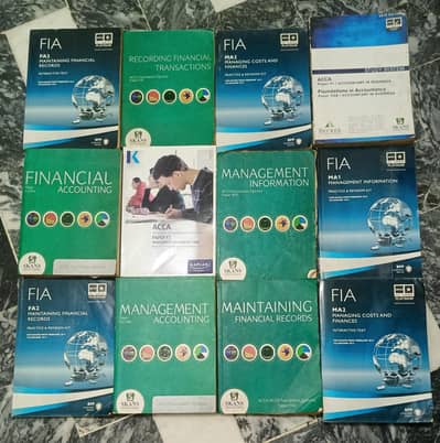 ACCA FIA/Foundation Books Set - Original BPP, Kaplan, Becker & SKANS