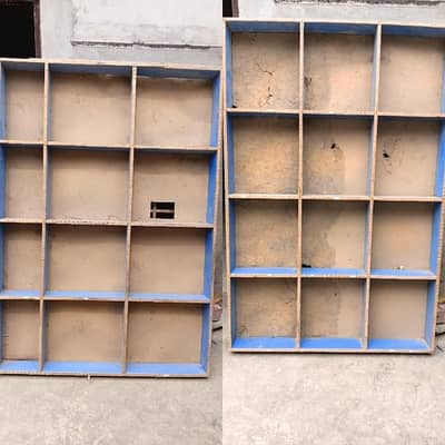 Strong Wooden Shop Racks / Display Almari for Sale