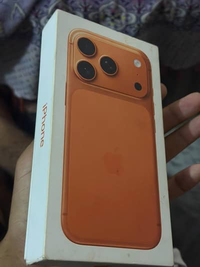iPhone 17 pro with box