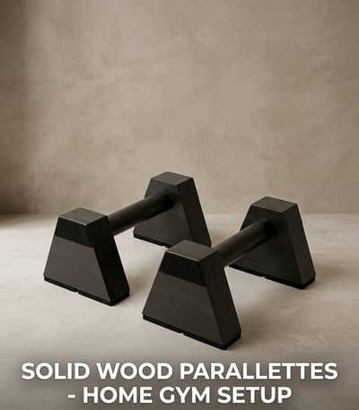 Heavy Duty Wooden Push Up Bars / Parallettes for Gymnastics & Calisthe