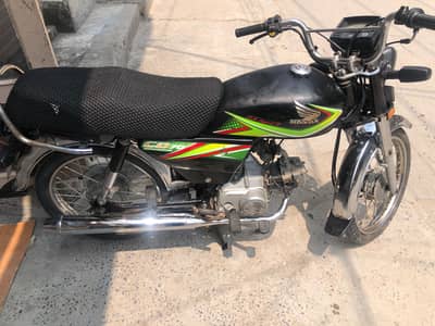 HONDA CD 70 MODEL 2019