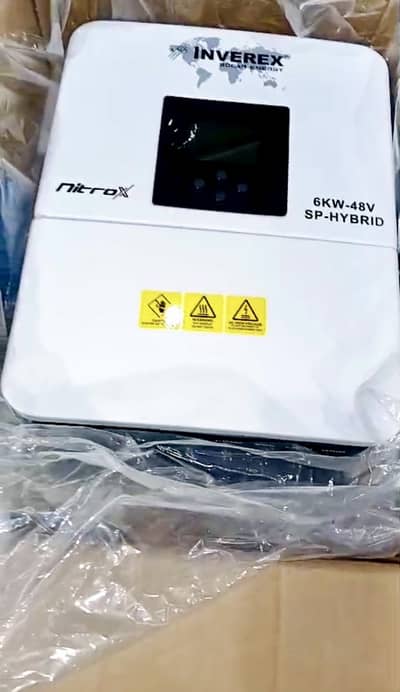 NITRO 6KW Inverter HYBRID . (6) INVER X plate's