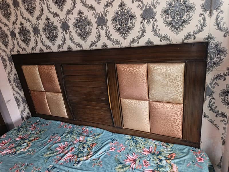 double bed with side tables 1