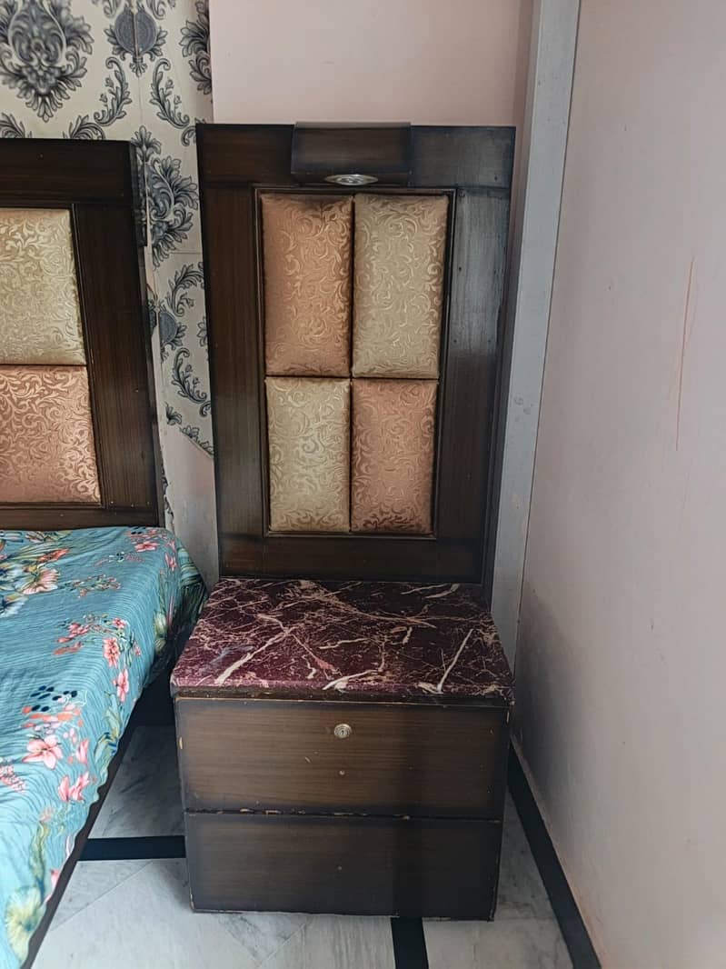 double bed with side tables 5