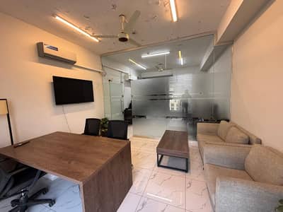 550 SqFt Office for Rent Adjacent to MM Alam Road Lahore