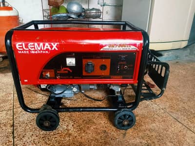 6 KVA Elemax Generator ha. . Location Peshawar Whatsapp 03109541261