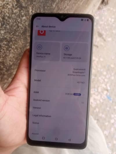 One Plus 7T 8/128 O3/13/256/11/8/8 red add