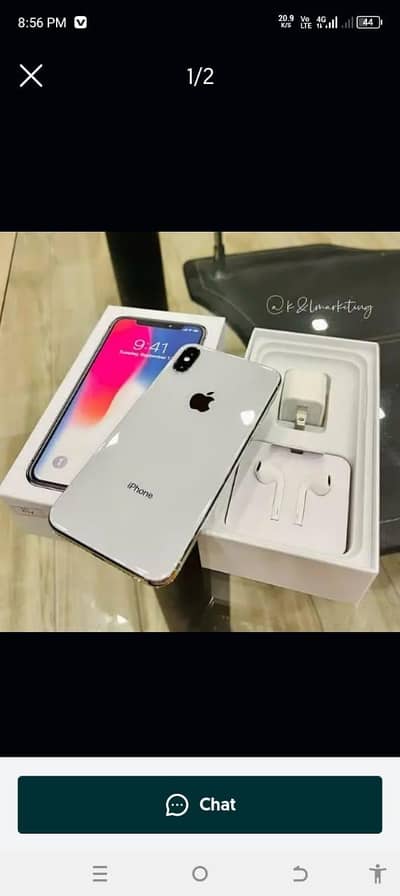iPhone x 256 GB PTA approved