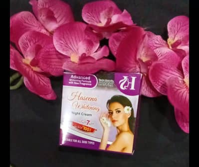 Haseena Advanced Whitening and Anti Aging Night Cream