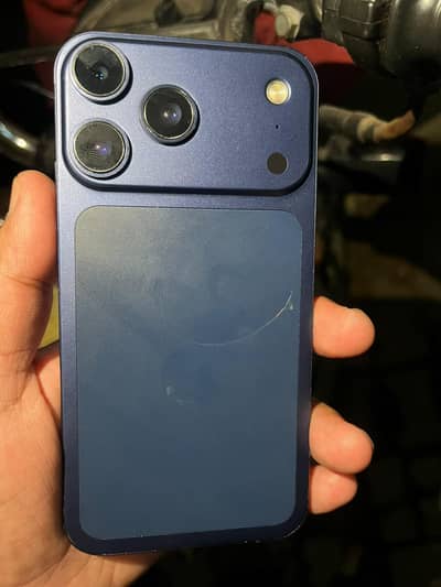 Apple iPhone XR convert 17 pro max blue color