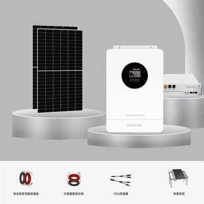 Demuda 4.2 Kw hybrid solar inverter slightly used looks benad new