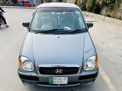 Santro 2007 antique&full loaded in lush condition whatsap:o3o3o68oo84