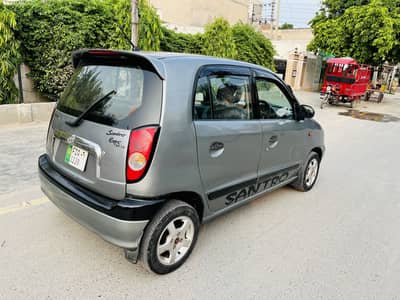 Santro 2007 antique&full loaded in lush condition whatsap:o3o3o68oo84
