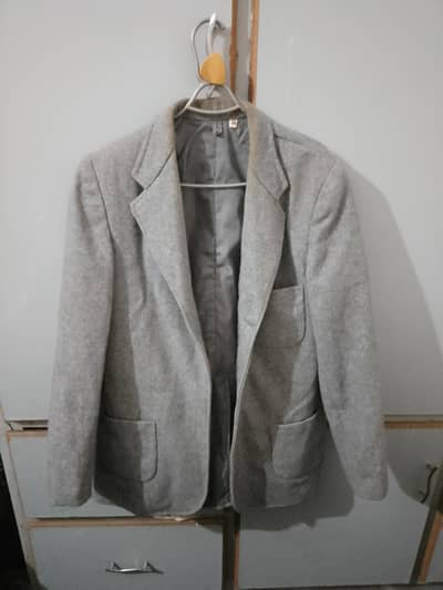 Used grey coat