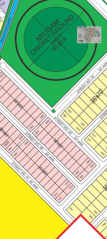 8 mrle plot for sale cricket ground phasing beautiful location