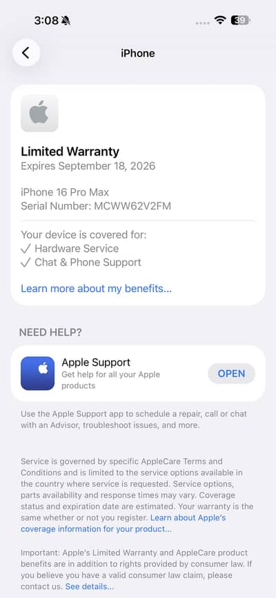 Apple iPhone 16 Pro Max