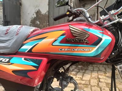 Honda CD70 2027 sticker