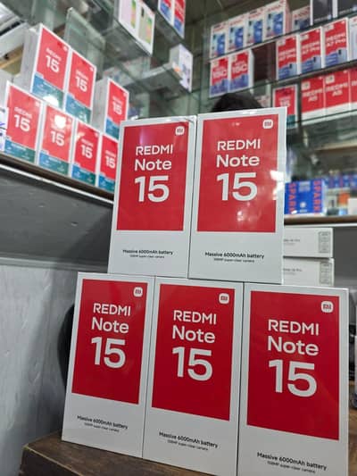 Redmi Note 15 Box Pack/ Note 15 Pro / Note 14 / 15C / A7 Pro / A5