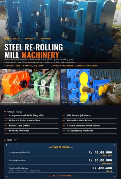 Drawing Machine/Steel Mill Machine/Straightening Machine/Power Press
