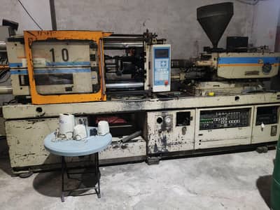 Asia 140 ton injection moulding machine 1989 model _Excellent cond