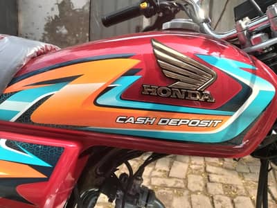 Honda CD70 2027 sticker