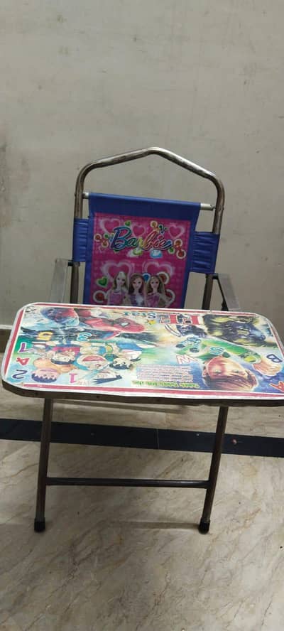 used  girls foldable chair