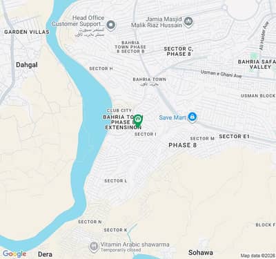 10 Marla Plot for Sale Block I, Bahria Town Phase 8, Rawalpind
