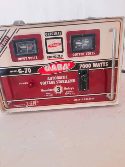 Gaba 7000 Watts Heavy Duty Automatic Stabilizer for AC / Whole House