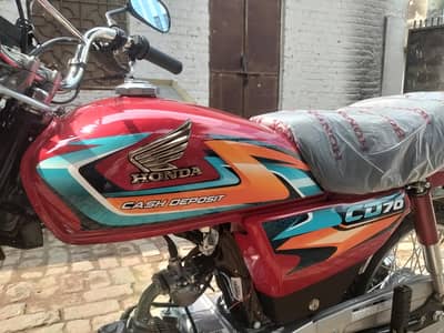 Honda CD70 2027 sticker