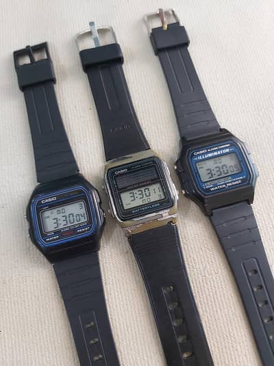 Casio F-91W, AL-180, F-105 Original Sale!