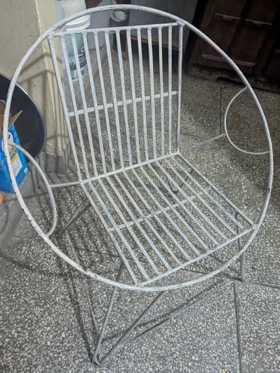 iron chairs