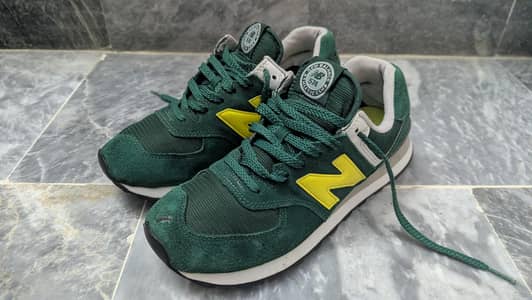 New Balance 574 Nightwatch Green/Yellow