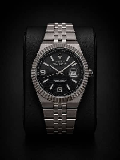 Rolex Land-Dweller Luxury Stainless Steel Watch