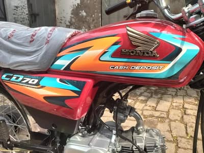 Honda CD70 2027 sticker