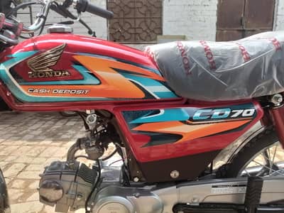 Honda CD70 2027 sticker