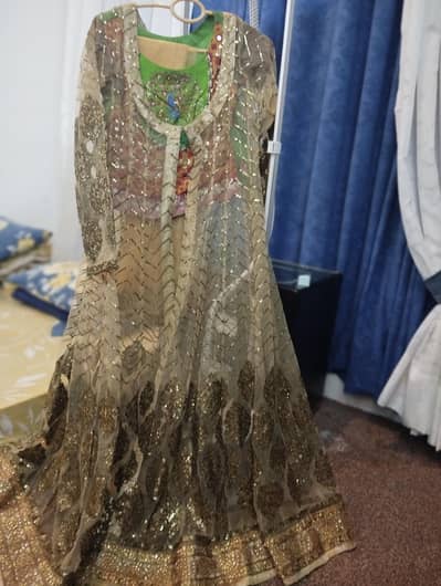 Zara Ahmed Stitch 3pc fancy skirt gown