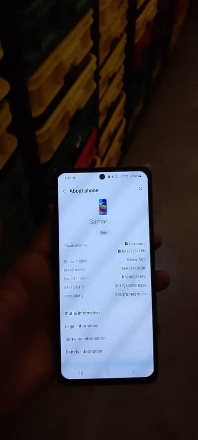 Samsung Mobile A51