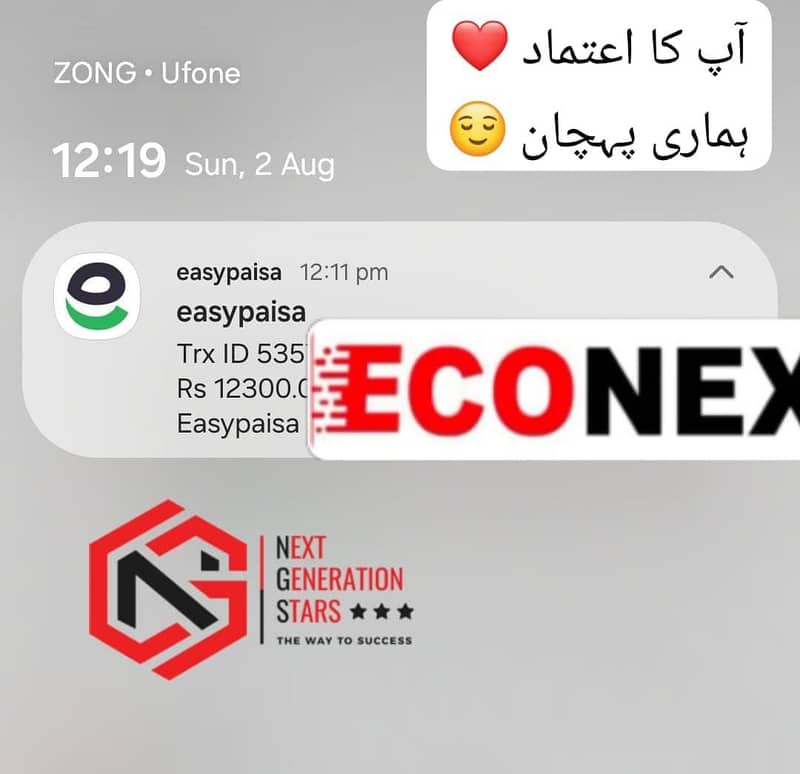 Econex E commerce platform information 6