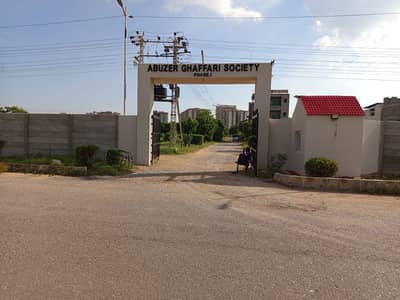 Reserve A Centrally Located Residential Plot Of 166 Square Yards In Abuzar Ghaffari Cooperative Housing Society