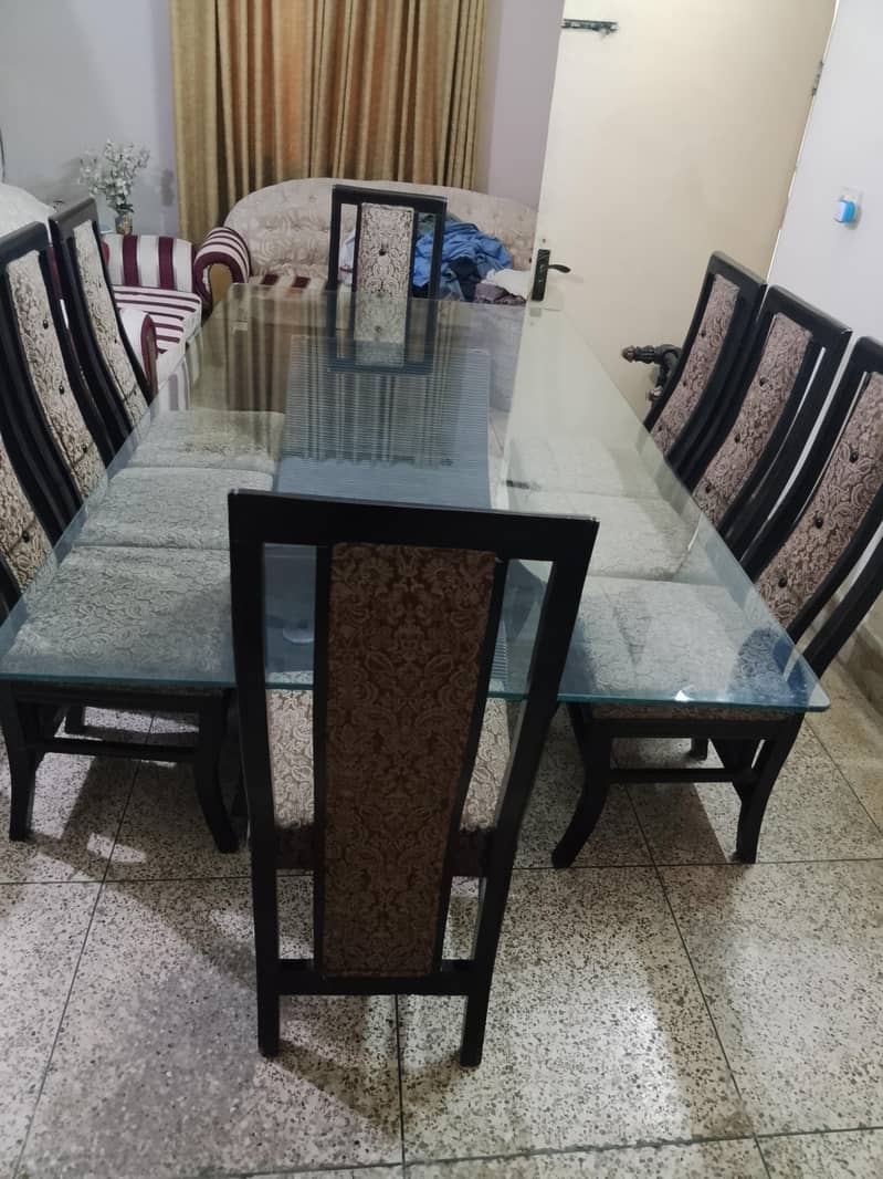 8 seater dining table. . 1
