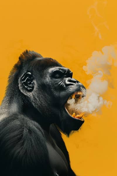 Imported China Gorilla Costume for Events & Parties