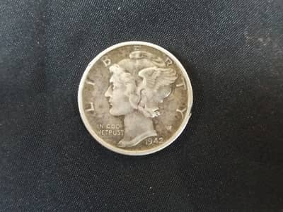 1942 S mercury DIME