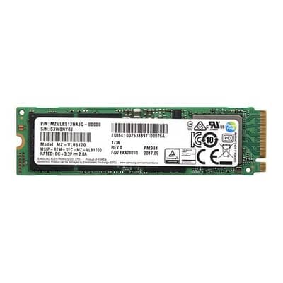 Samsung PM981 512GB M. 2 NVMe SSD