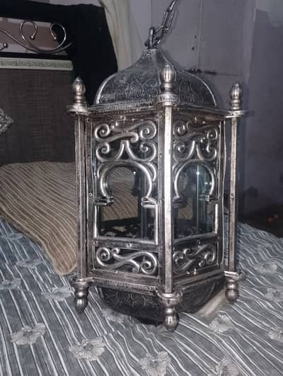 2 piece metal lamp for sale