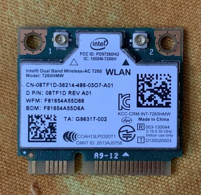Wi-Fi kit for laptop used