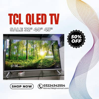 tcl 40 inch led tv Android smart 4k ultra HD 1 year Warranty