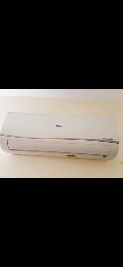 haier dc inverter 1.5 ton just like new