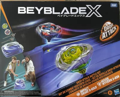 Original Hasbro BeyBlade X Drop Attack Set Imported for Sale